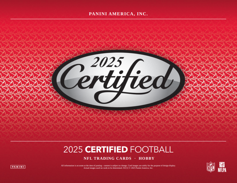  2025 Panini Certified Football Hobby Pack