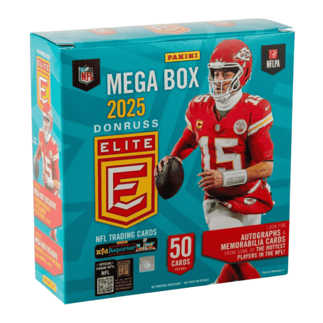 2025 Panini Donruss Elite Football Mega Box (Lavendar Parallels)