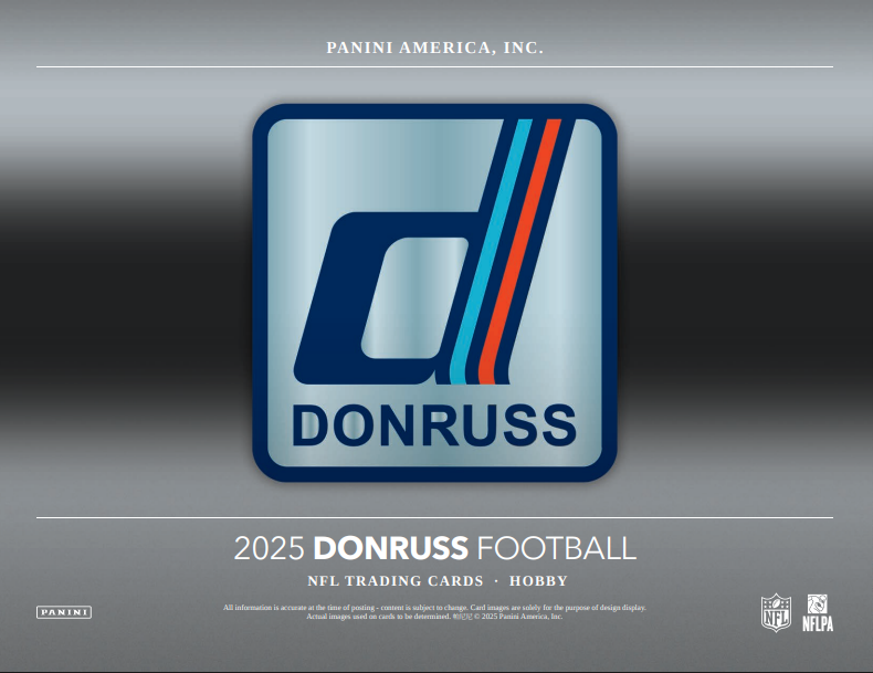 2025 Panini Donruss Football Hobby 18-Box Case