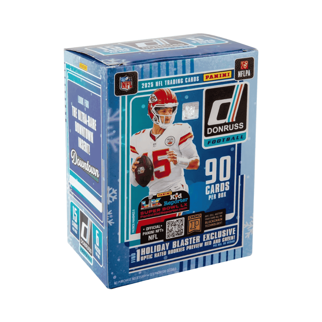 2025 Panini Donruss Football Holiday Blaster Box