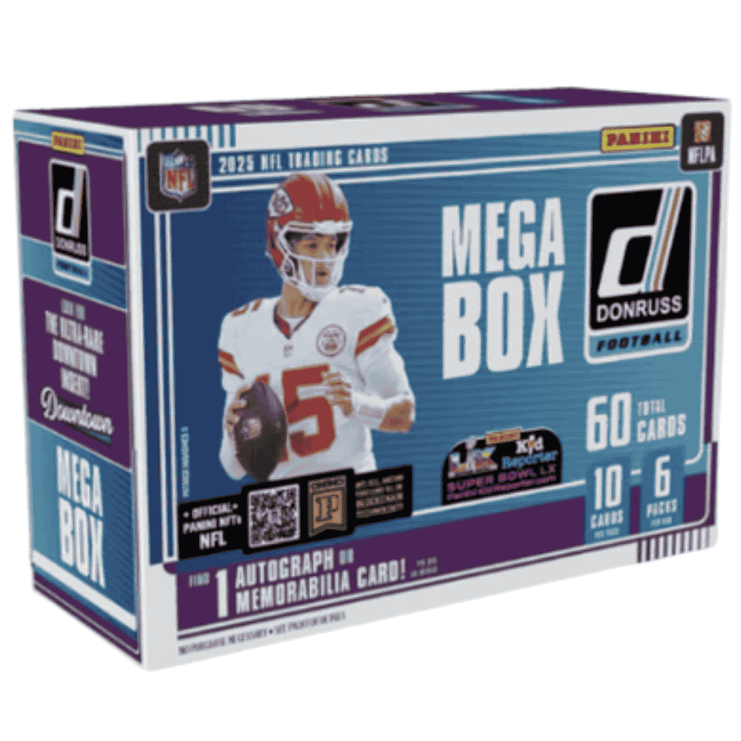2025 Panini Donruss Football Mega Box (Blue Scope Parallels)