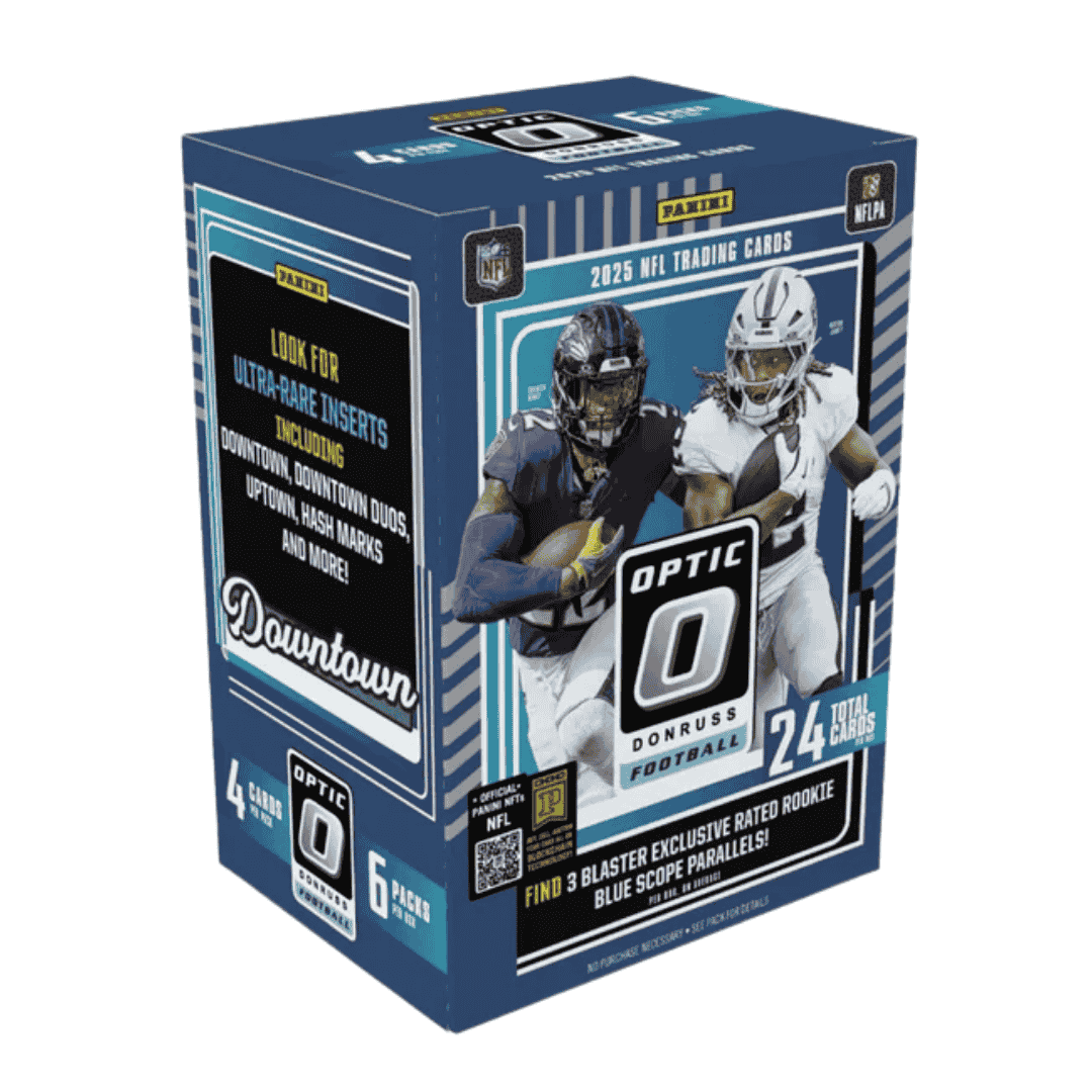 2025 Panini Donruss Optic Football Hobby Blaster Box (Blue Scope Parallels!) 