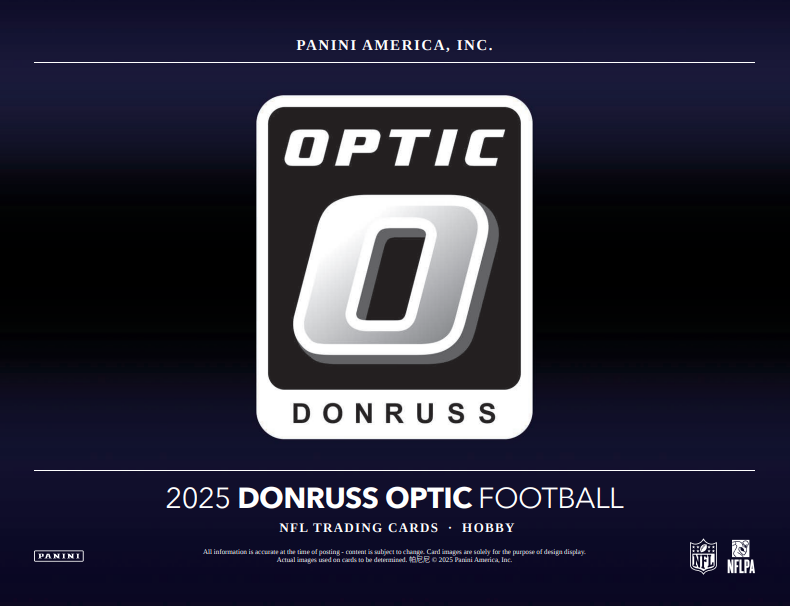 2025 Panini Donruss Optic Football Hobby Box