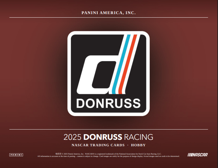  2025 Panini Donruss Racing Hobby Pack