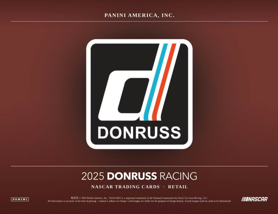 2025 Panini Donruss Racing Mega 20-Box Case