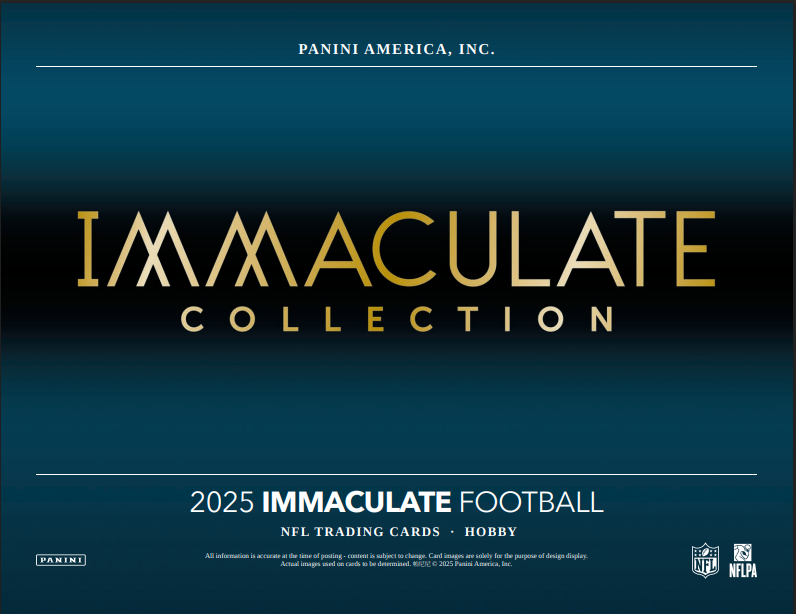 2025 Panini Immaculate Football Hobby 6-Box Case