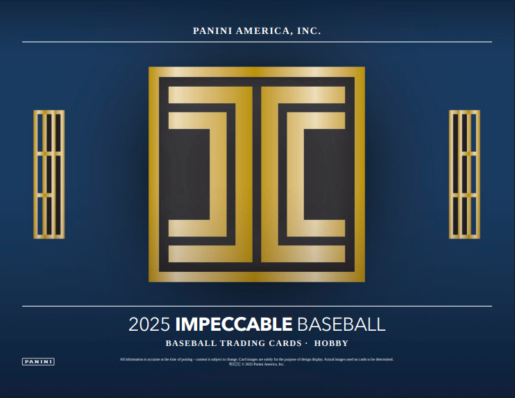  2025 Panini Impeccable Baseball Hobby Pack