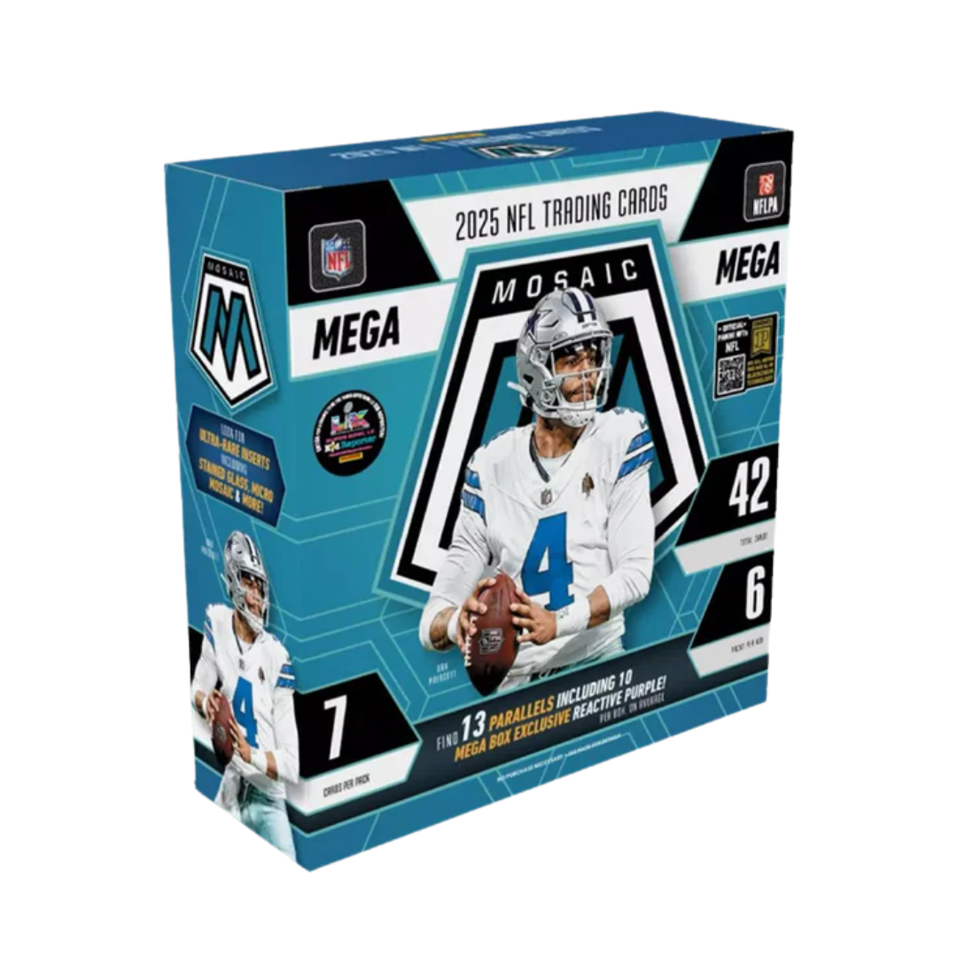 2025 Panini Mosaic Football Mega Box(Purple Reactive)