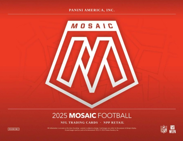 2025 Panini Mosaic Football Mega Pack(Purple Reactive)