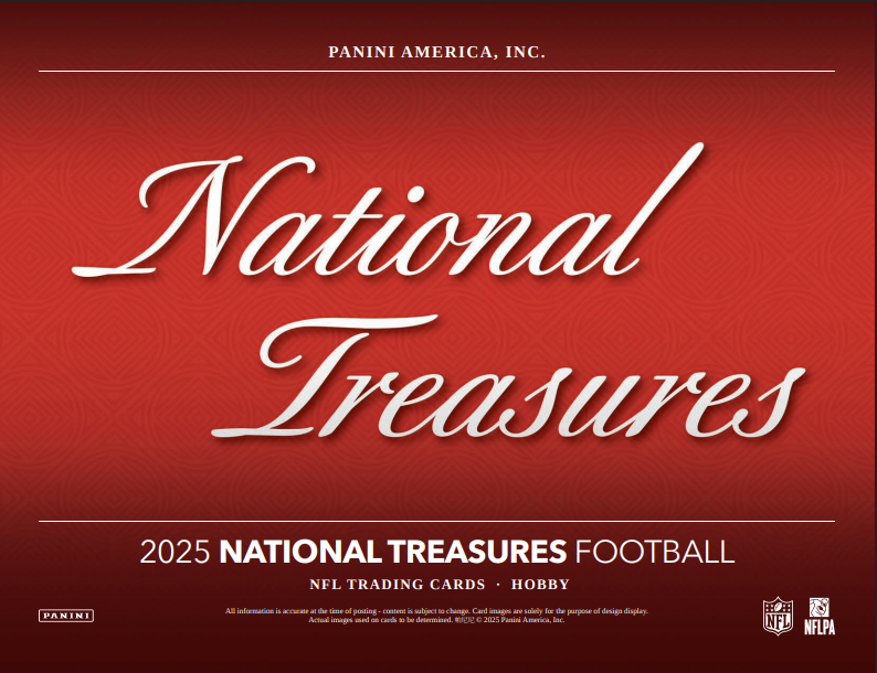 2025 Panini National Treasures Football Hobby Box