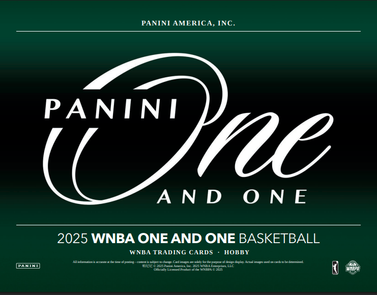 2025 Panini One & One WNBA Basketball Hobby Box