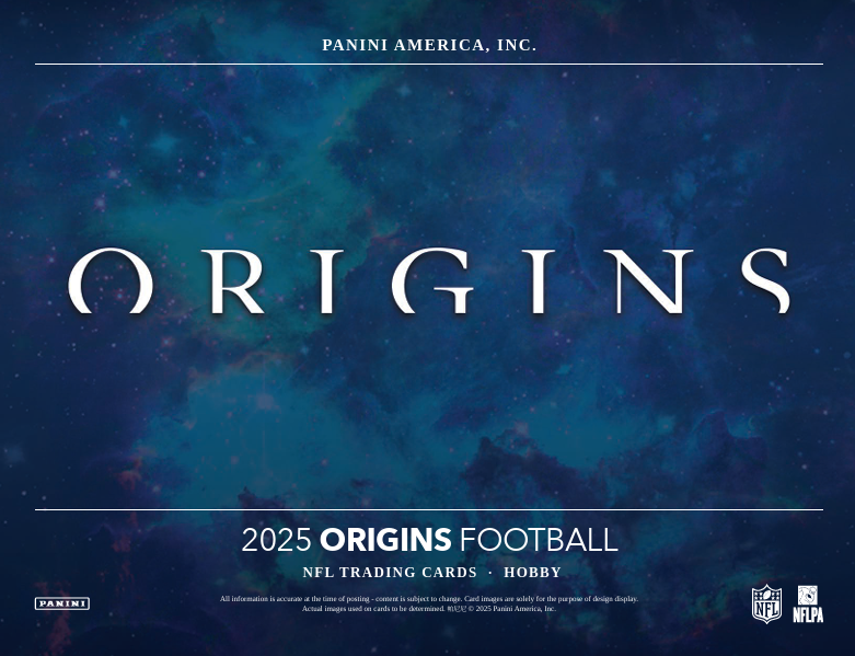  2025 Panini Origins Football Hobby 16-Box Case