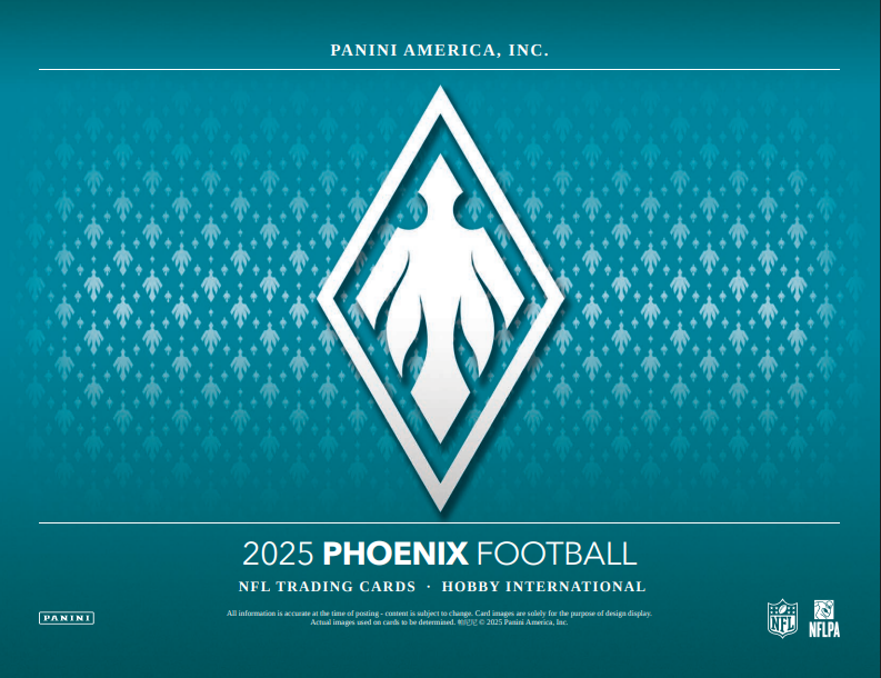 2025 Panini Phoenix Football International Mega 20-Box Case