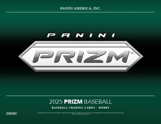 2025 Panini Prizm Baseball 1st Off The Line Hobby 12-Box Case