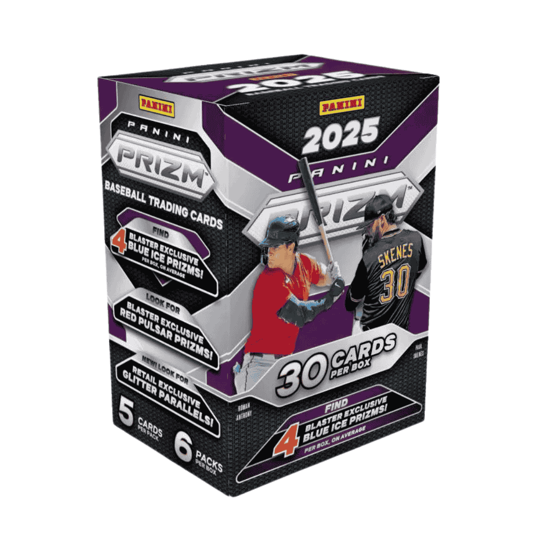 2025 Panini Prizm Baseball Hobby Blaster Box (Red Ice Prizms)