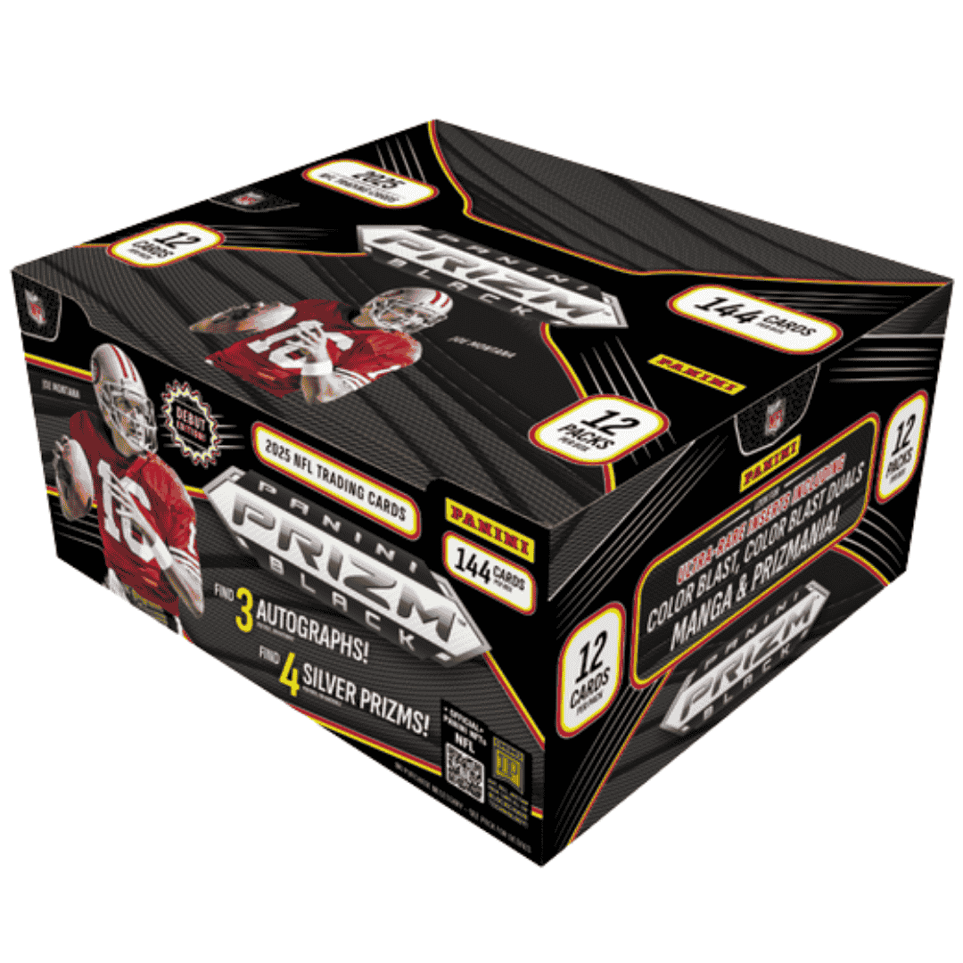 2025 Panini Prizm Black Football Hobby Box