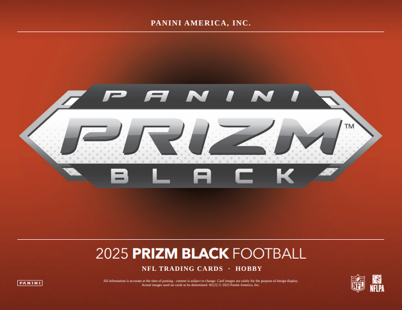 2025 Panini Prizm Black Football Hobby Pack