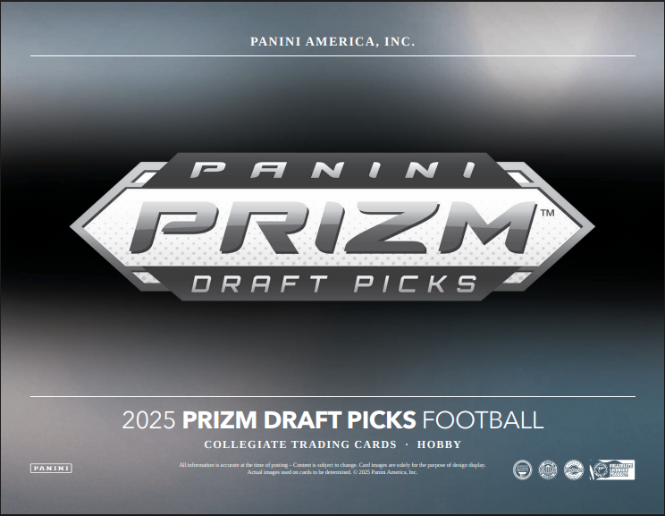 2025 Panini Prizm Collegiate Draft Football Hobby Pack