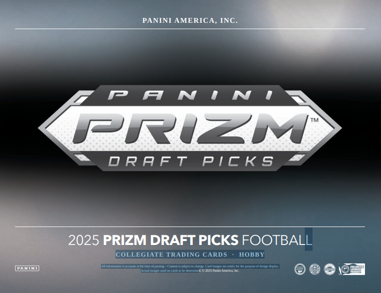 2025 Panini Prizm Draft Picks Collegiate Football Hobby Box