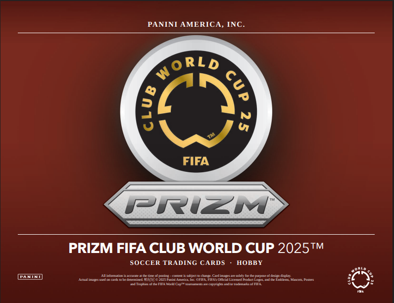 2025 Panini Prizm FIFA Club World Cup Soccer 1st Off The Line Hobby Box