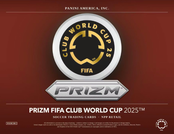  2025 Panini Prizm FIFA Club World Cup Soccer Blaster Pack
