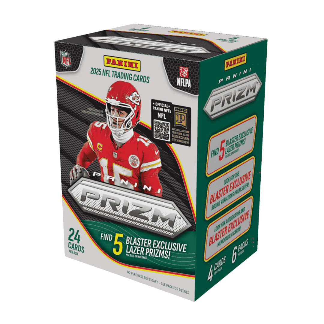  2025 Panini Prizm Football Hobby Blaster Box (Orange Ice!)