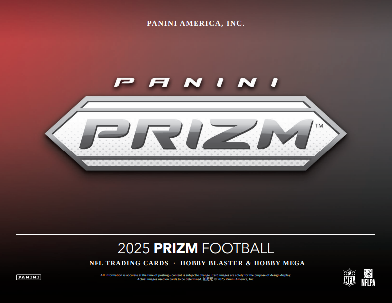  2025 Panini Prizm Football Hobby Mega 20-Box Case (Purple Pulsar Prizms!)