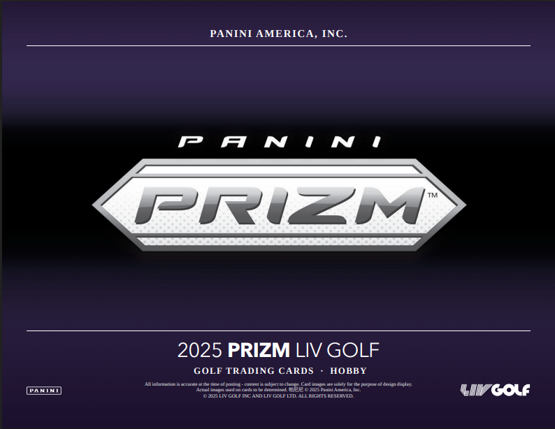  2025 Panini Prizm LIV Golf Hobby Pack