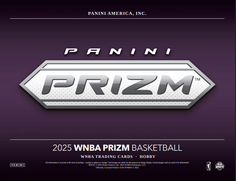 2025 Panini Prizm WNBA Basketball Hobby 12-Box Case