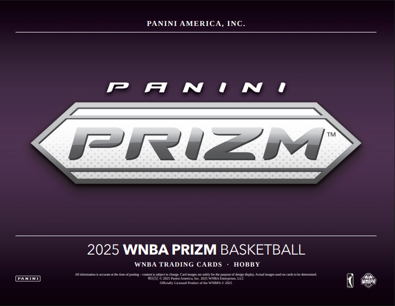 2025 Panini Prizm WNBA Basketball Hobby Pack