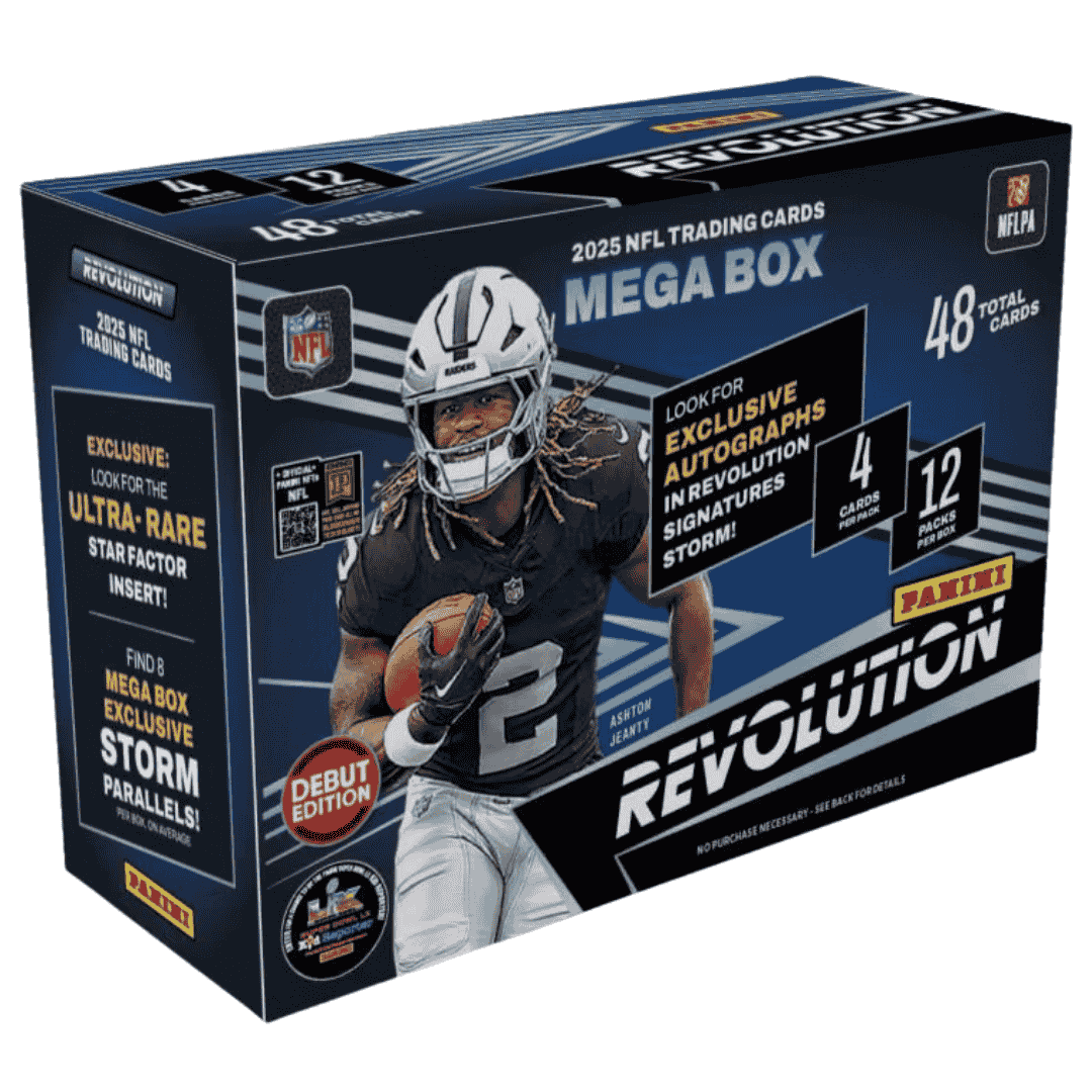 2025 Panini Revolution Football Mega Box (Storm Parallels!)