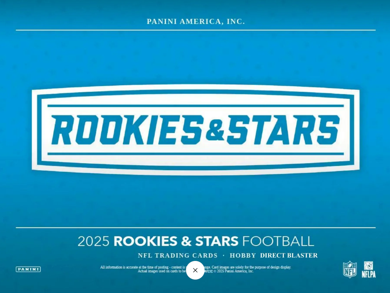  2025 Panini Rookies & Stars Football Gravity Feed Box