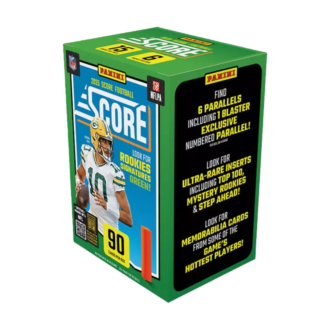 2025 Panini Score Football Blaster Box(Green Parallels )