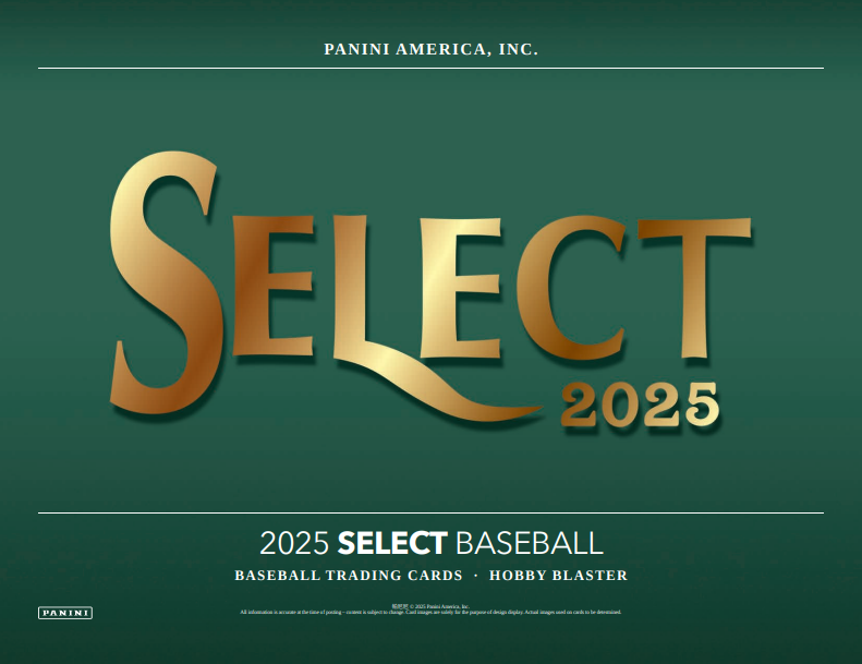 2025 Panini Select Baseball Hobby Blaster Box (Green Flash Parallels!)