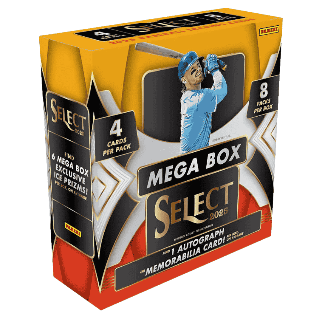 2025 Panini Select Baseball Mega Box (Ice Prizms)