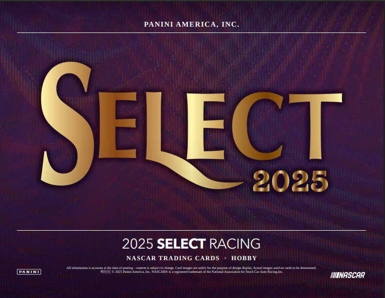 2025 Panini Select Racing Hobby Pack