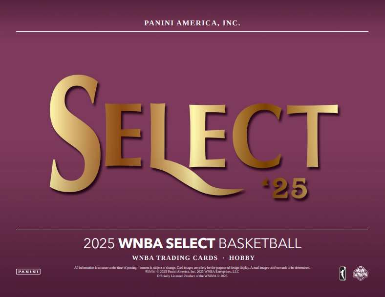 2025 Panini Select WNBA Basketball Hobby Box