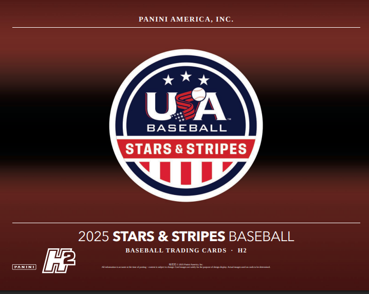 2025 Panini Stars and Stripes USA Baseball H2 20-Box Case