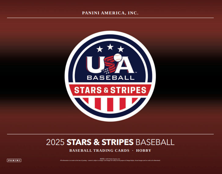 2025 Panini Stars and Stripes USA Baseball Hobby Box