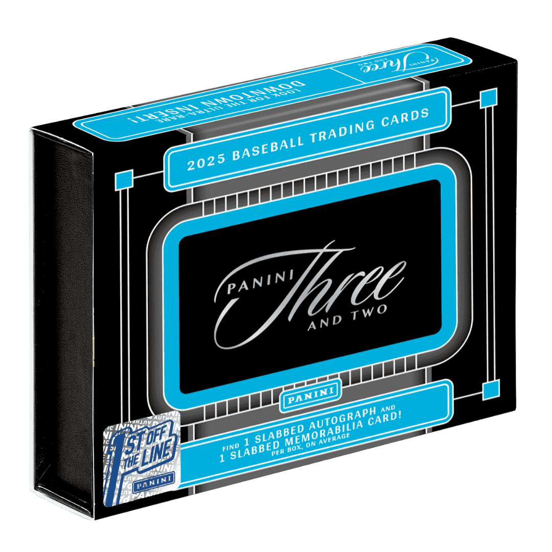 2025 Panini Three & Two Baseball 1st Off The Line Hobby Box