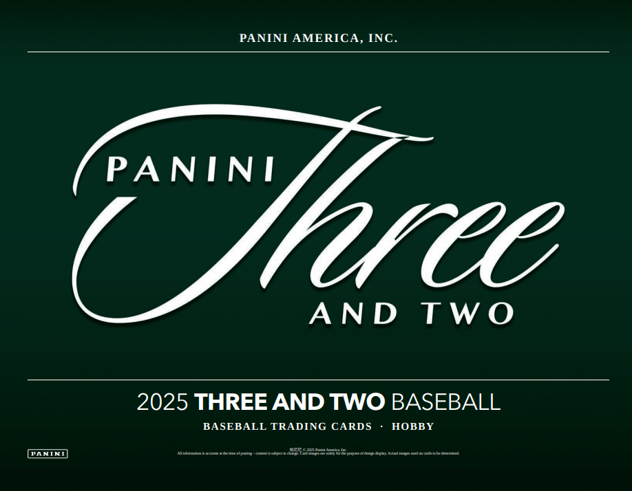 2025 Panini Three and Two Baseball Hobby 10-Box Case