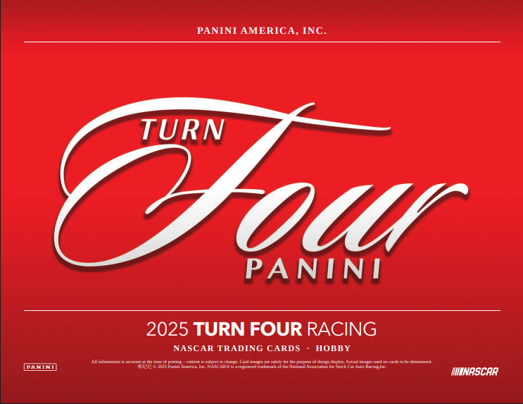  2025 Panini Turn Four Racing Hobby Pack