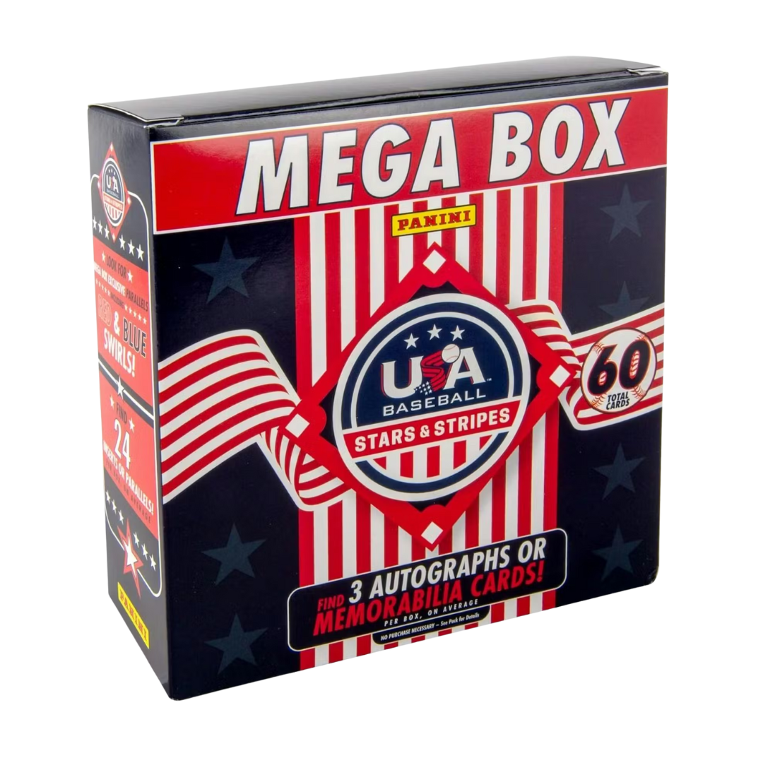2025 Panini USA Stars & Stripes Baseball Mega Box