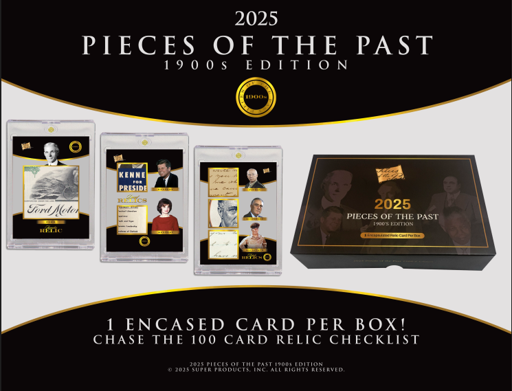 2025 Pieces of the Past 1900's Edition 10-Box Case