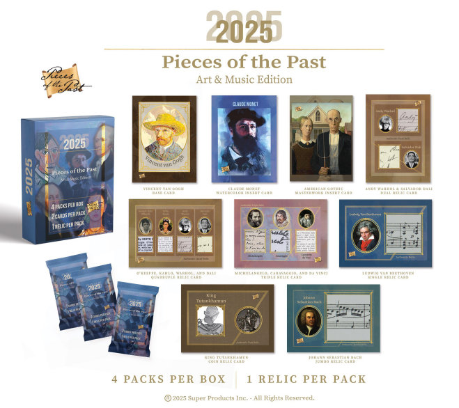 2025 Pieces of the Past Art & Music Edition Box