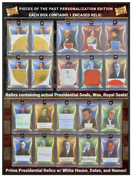 2025 Pieces of the Past Personalization Edition 10-Box Case