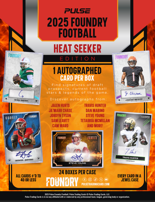 2025 Pulse Foundry Football Heat Seeker Edition Box