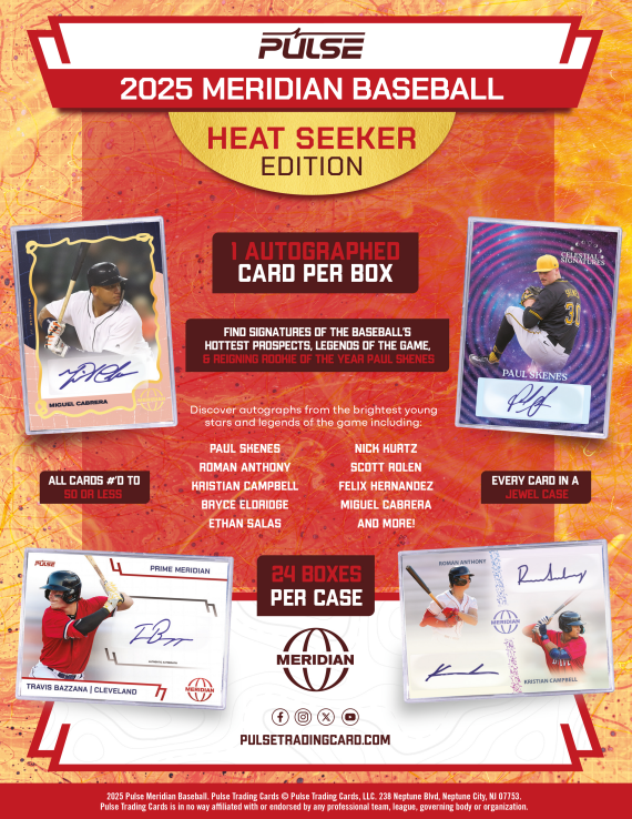 2025 Pulse Meridian Baseball Heat Seekers Box