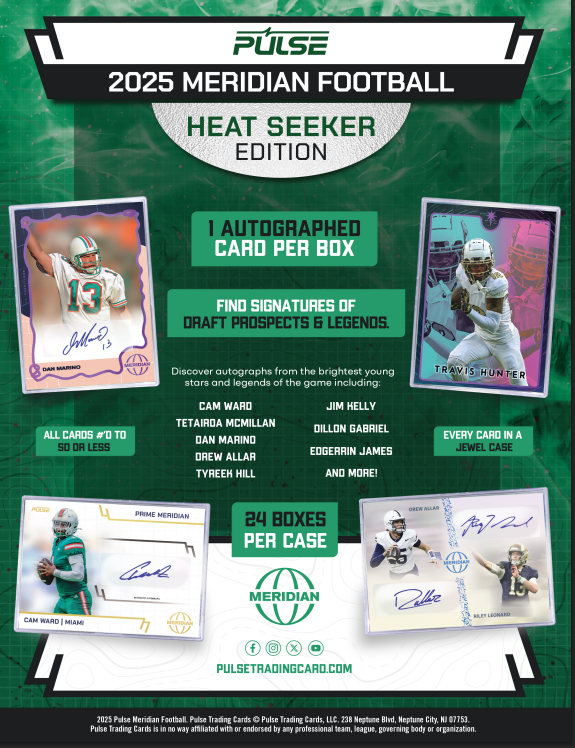 2025 Pulse Meridian Football Heat Seeker Edition Box