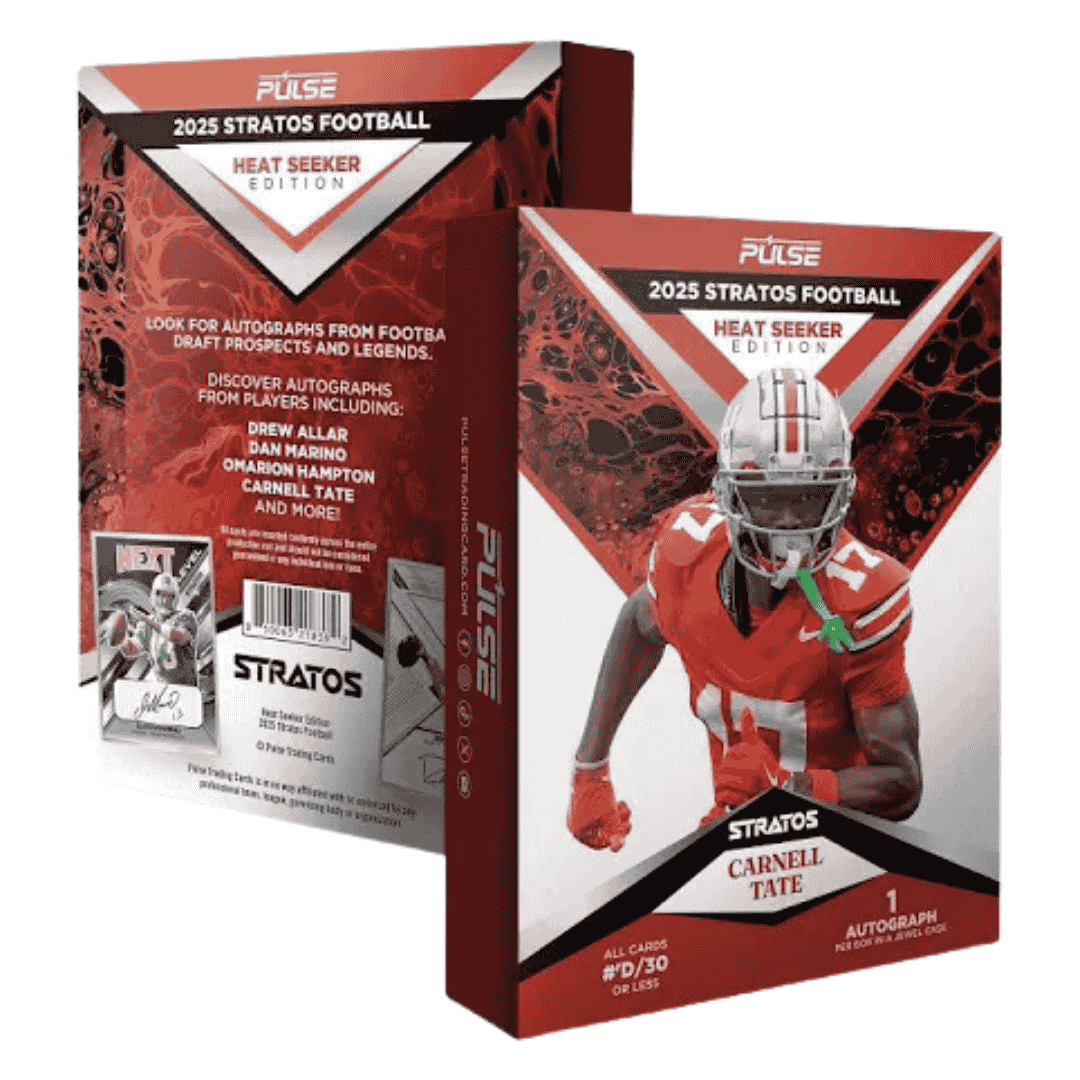 2025 Pulse Stratos Football Heat Seekers Edition Box